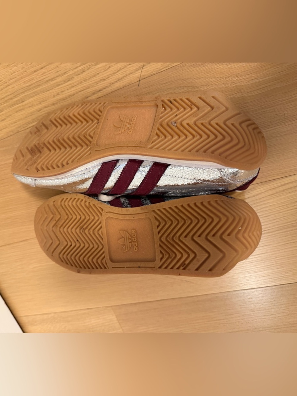 adidas Country OG W "Silver Metallic Maroon size US women’s 9 - Picture 5 of 9